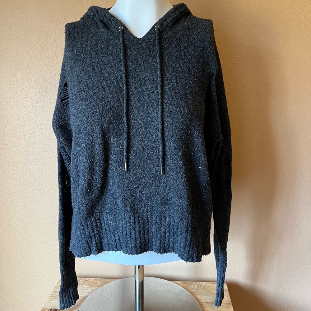 AE Destroyed Loose Sweatshirt